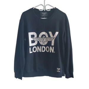 BOY London Black Logo Sweatshirt Men L